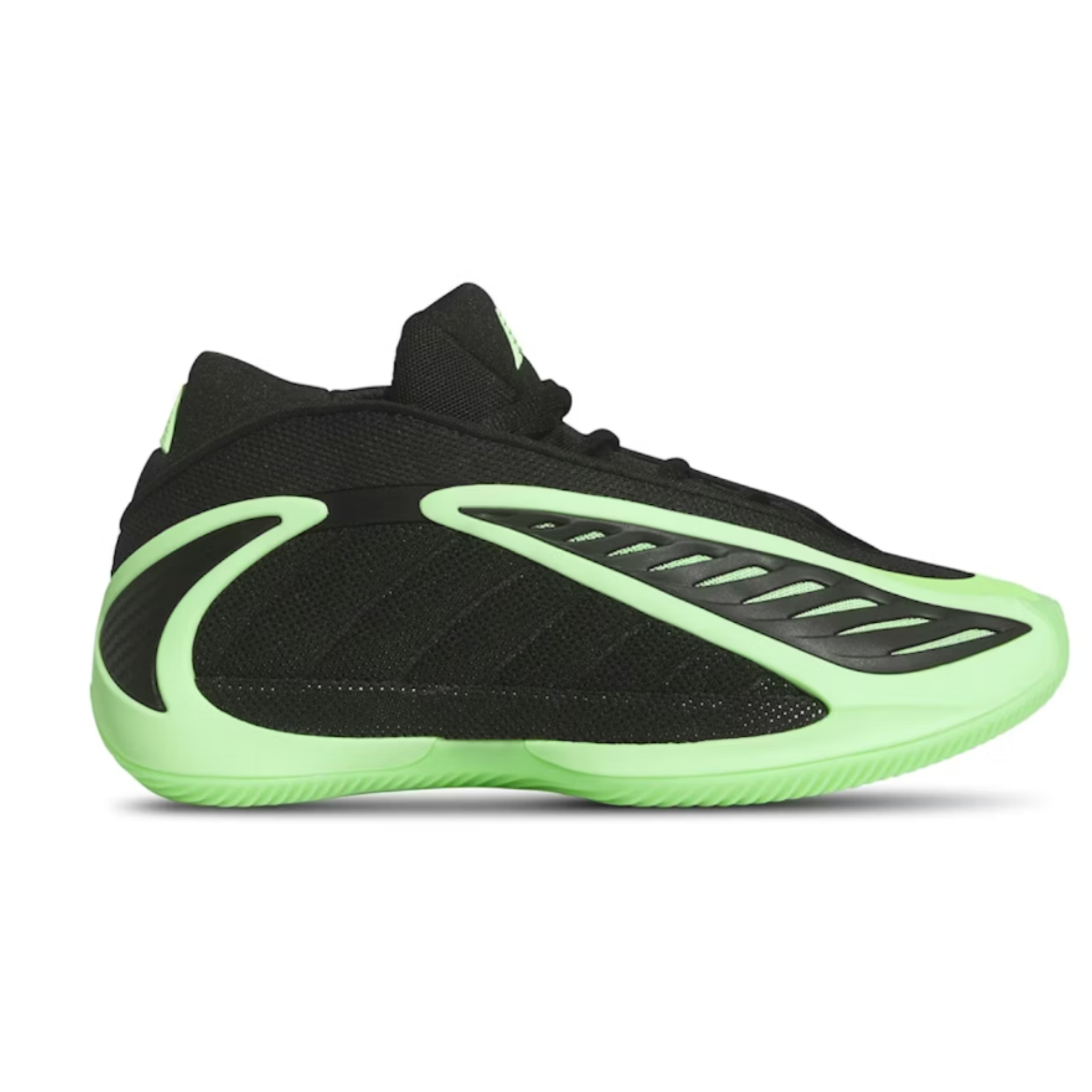 Adidas Kids Black/Lime Burst AE 2 Sneakers, JQ2049