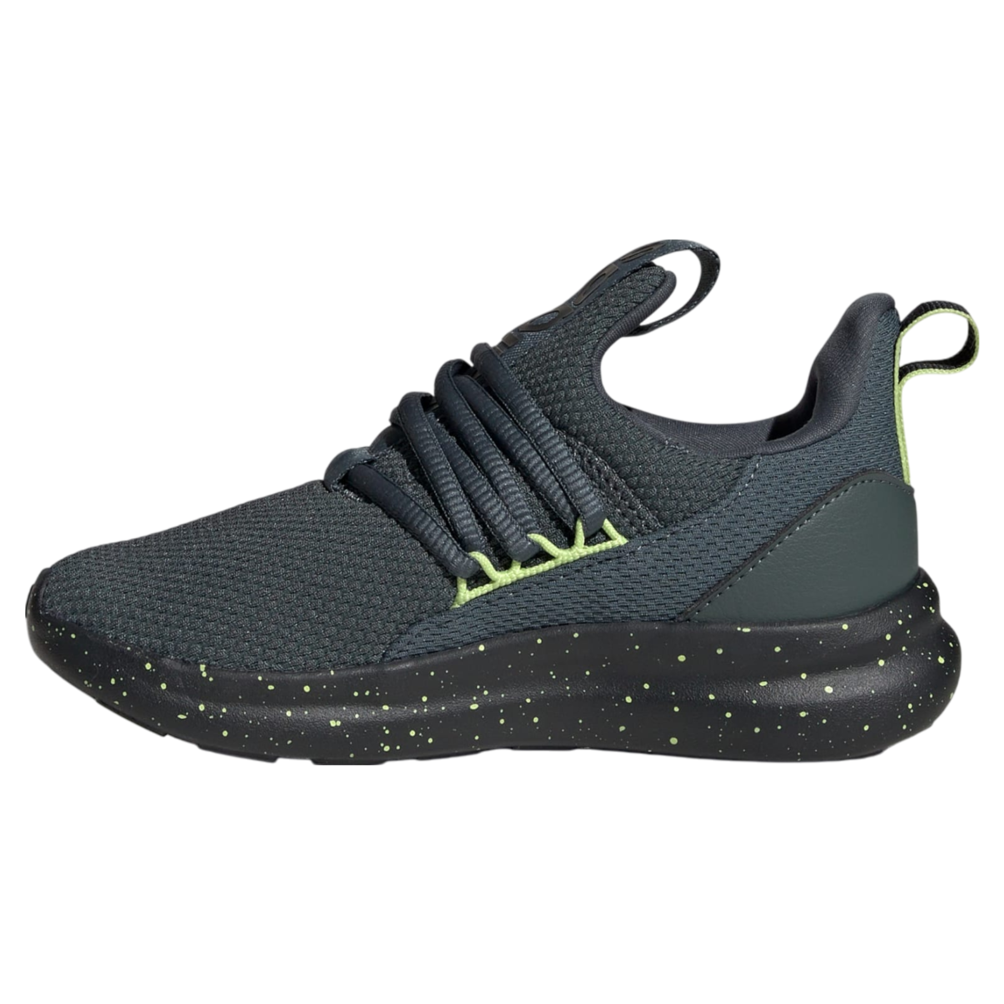 Adidas Kids Grey Lite Racer Adapt 7.0 Sneakers, JR0814