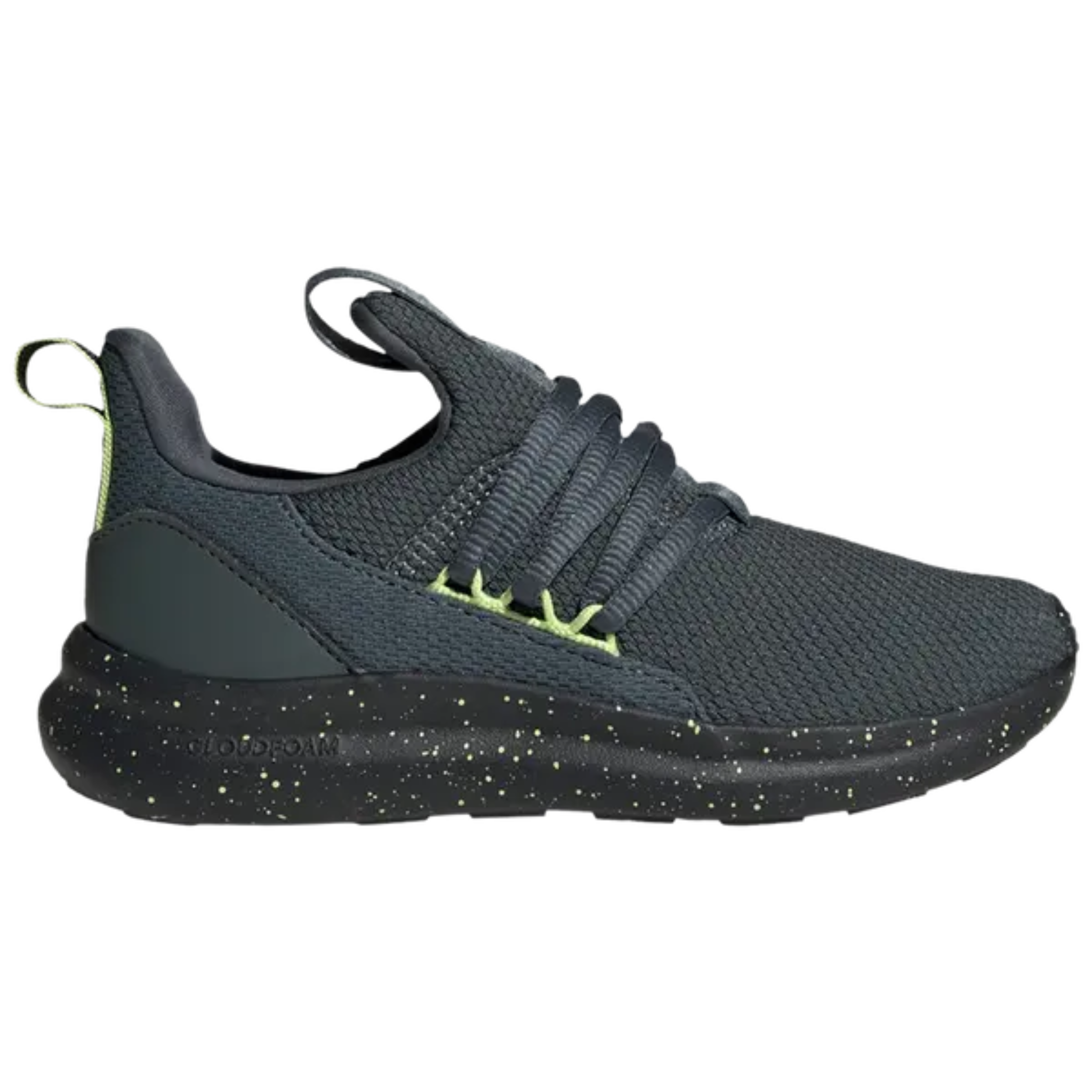 Adidas Kids Grey Lite Racer Adapt 7.0 Sneakers, JR0814