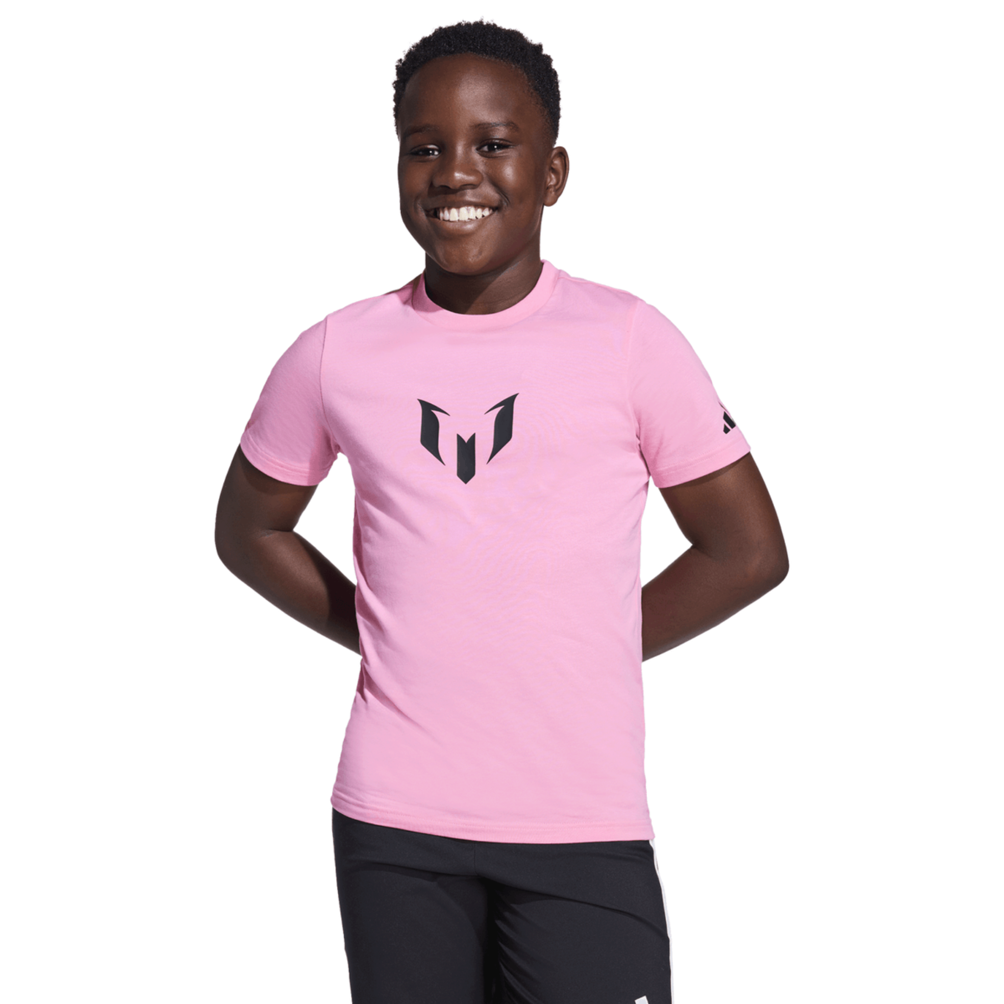 Adidas Kids Pink Messi Shirt, JM8952