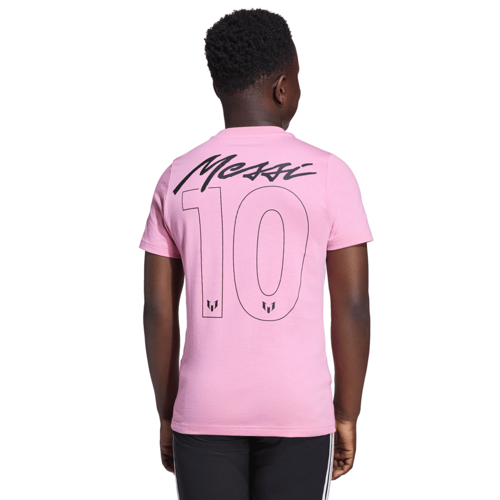 Adidas Kids Pink Messi Shirt, JM8952