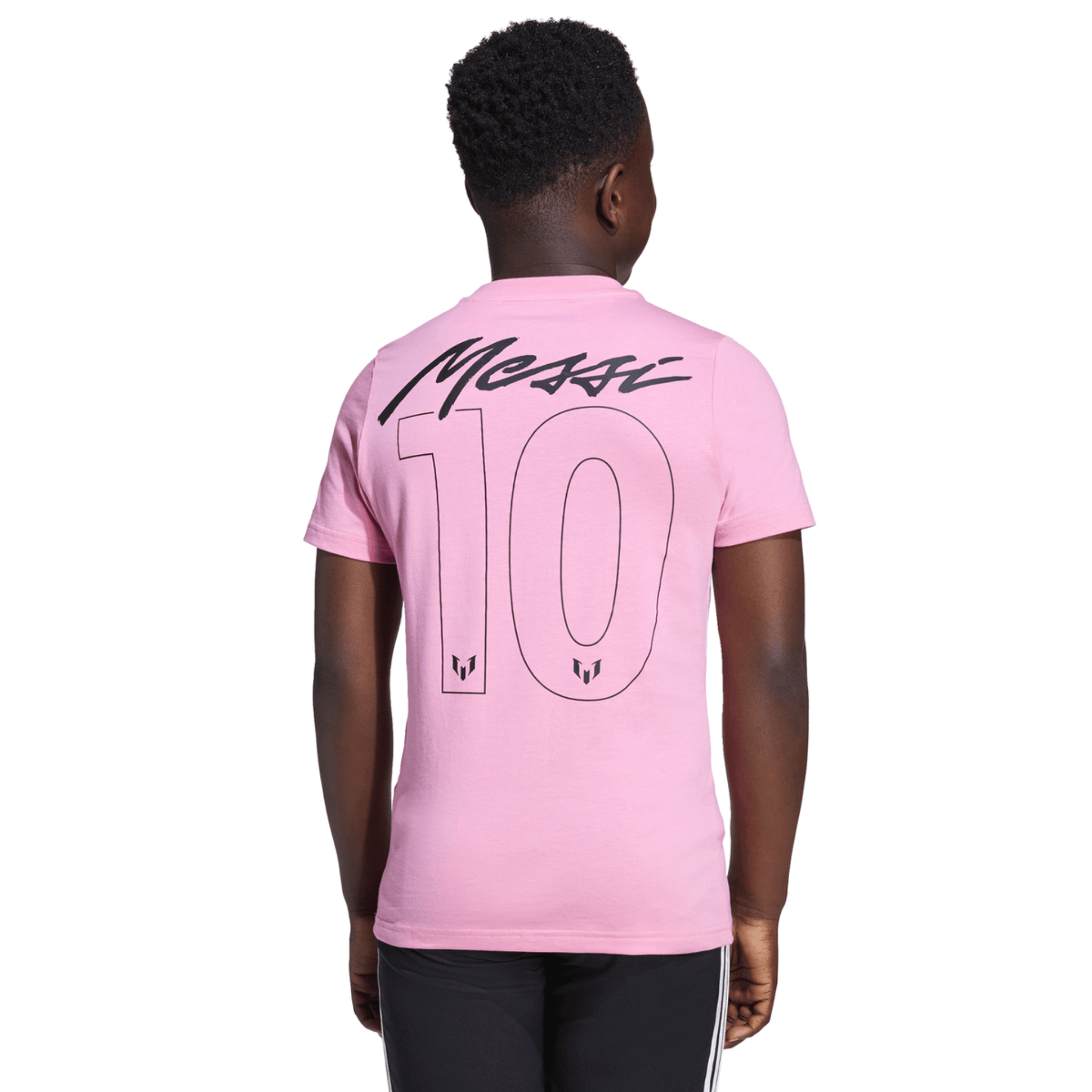 Adidas Kids Pink Messi Shirt, JM8952