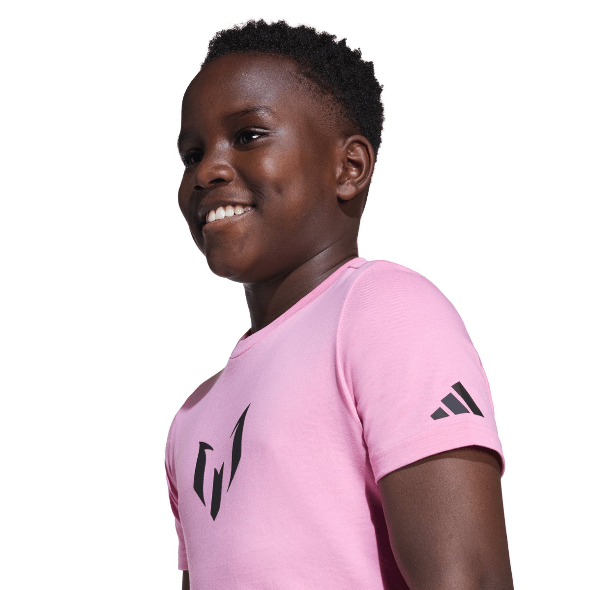 Adidas Kids Pink Messi Shirt, JM8952