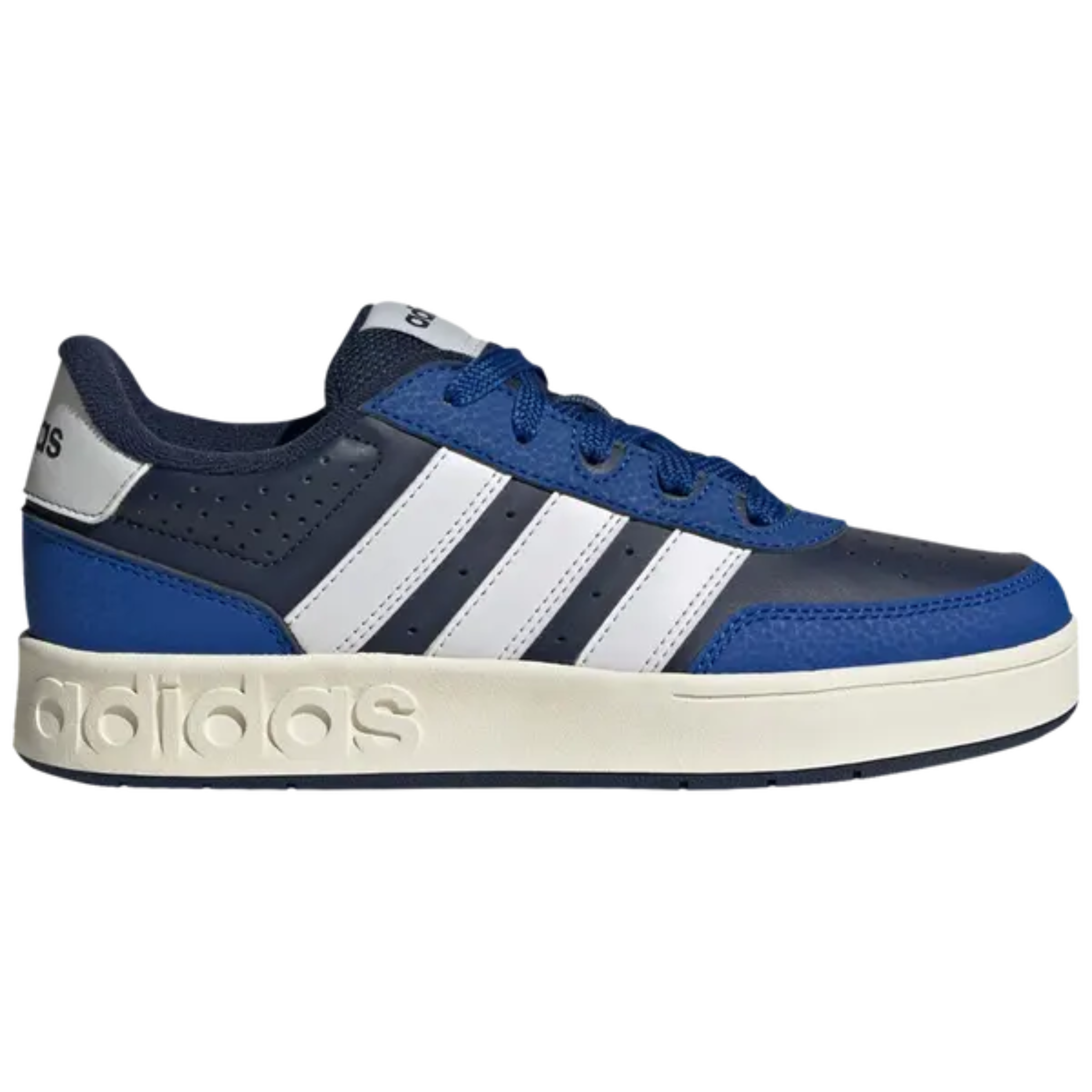 Adidas Kids Blue Breakbase J Sneakers, JQ3062