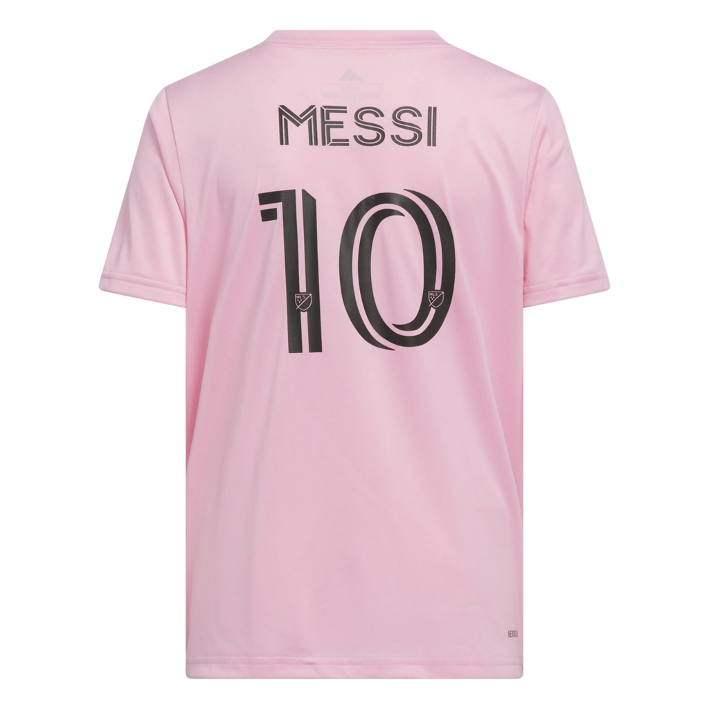 Adidas KIDS Pink Inter Miami CF Messi Away Fan Jersey, JW4339