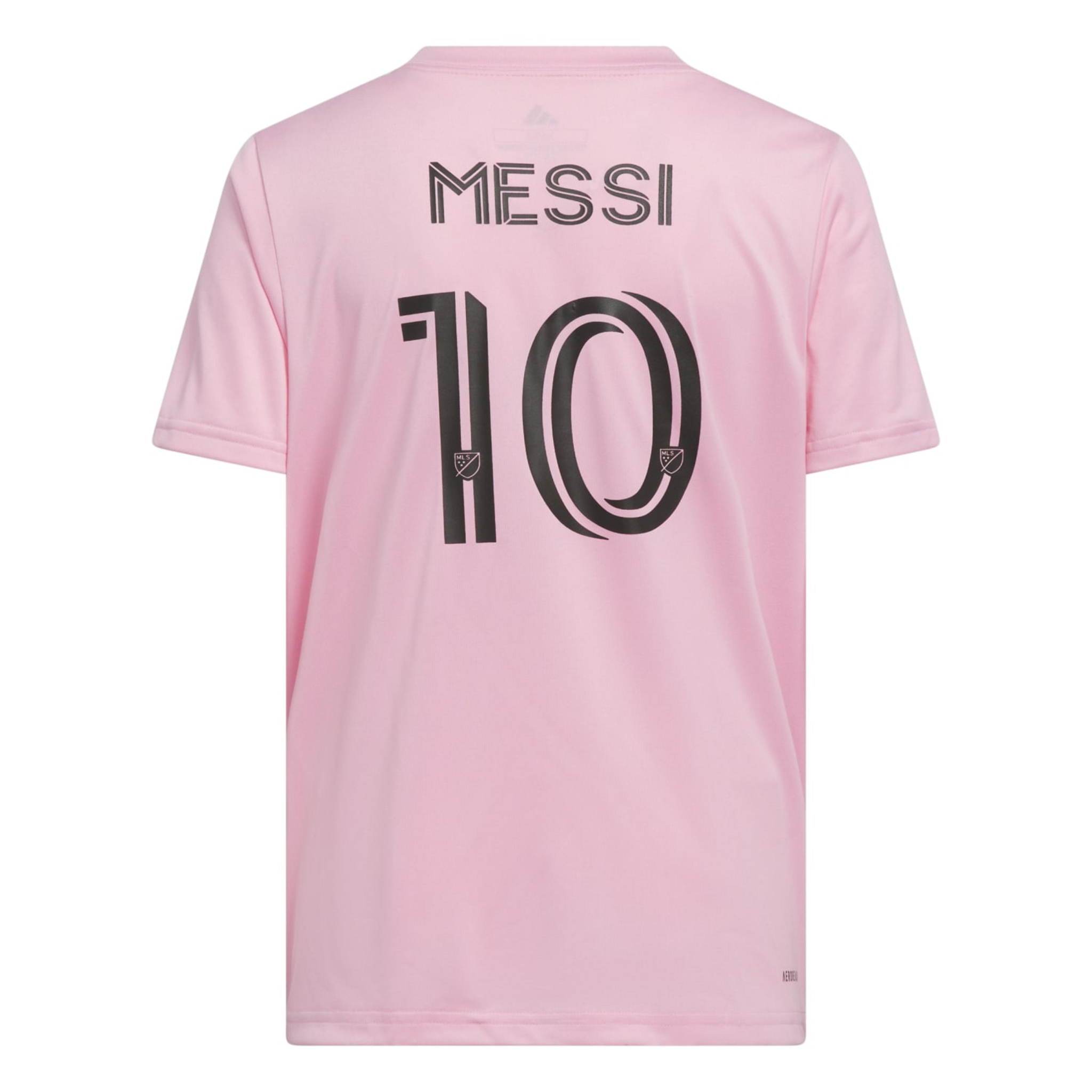 Adidas KIDS Pink Inter Miami CF Messi Away Fan Jersey, JW4339