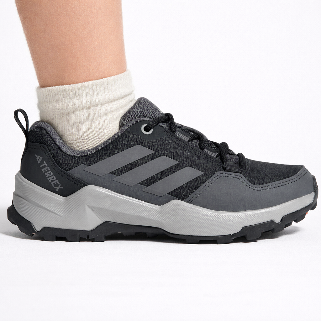 Adidas Kid's Black/Grey AX4R Sneakers, IF6525 (No Box)