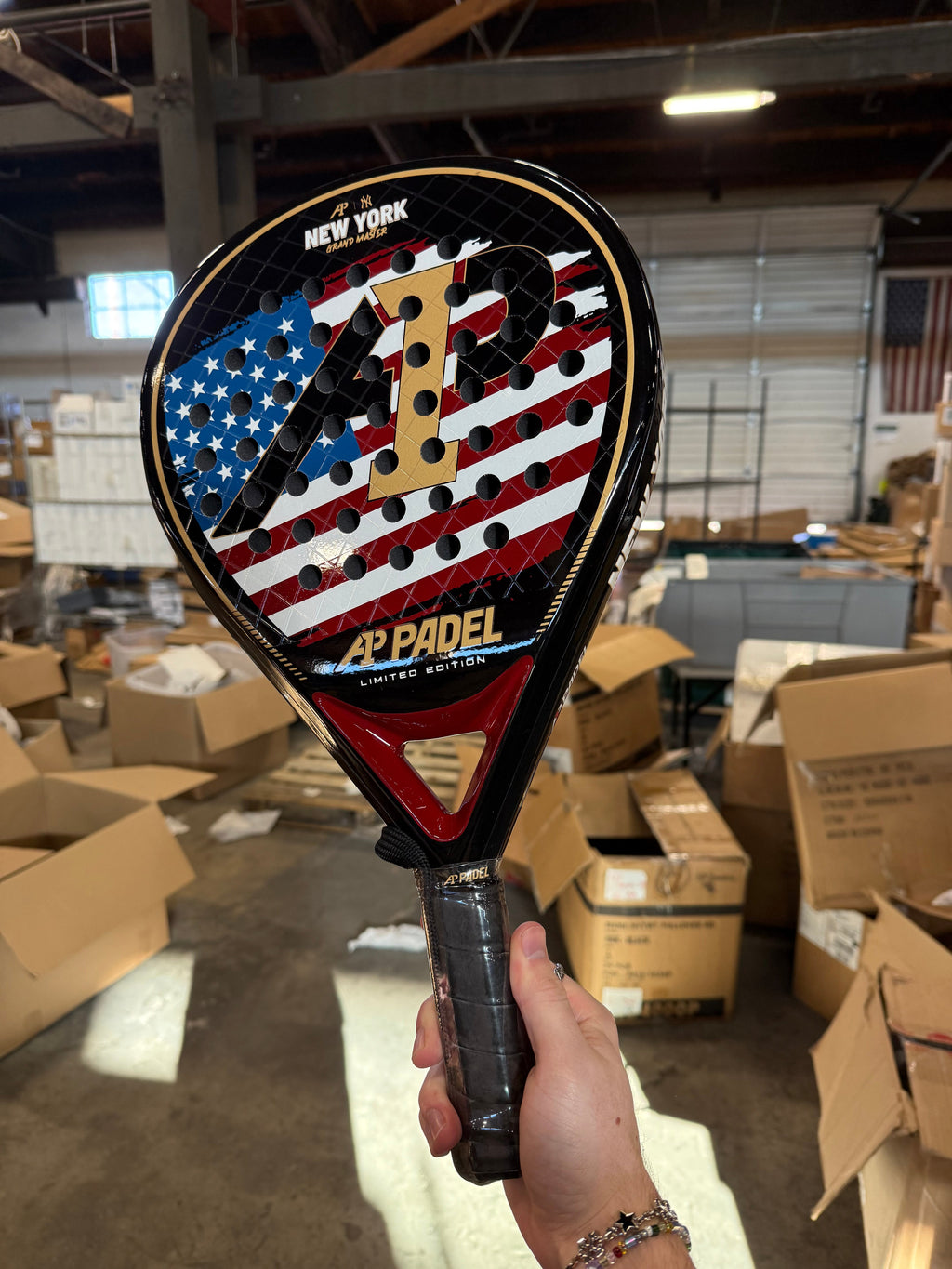 A1 Padel x New York Yankees Limited Edition Paddle