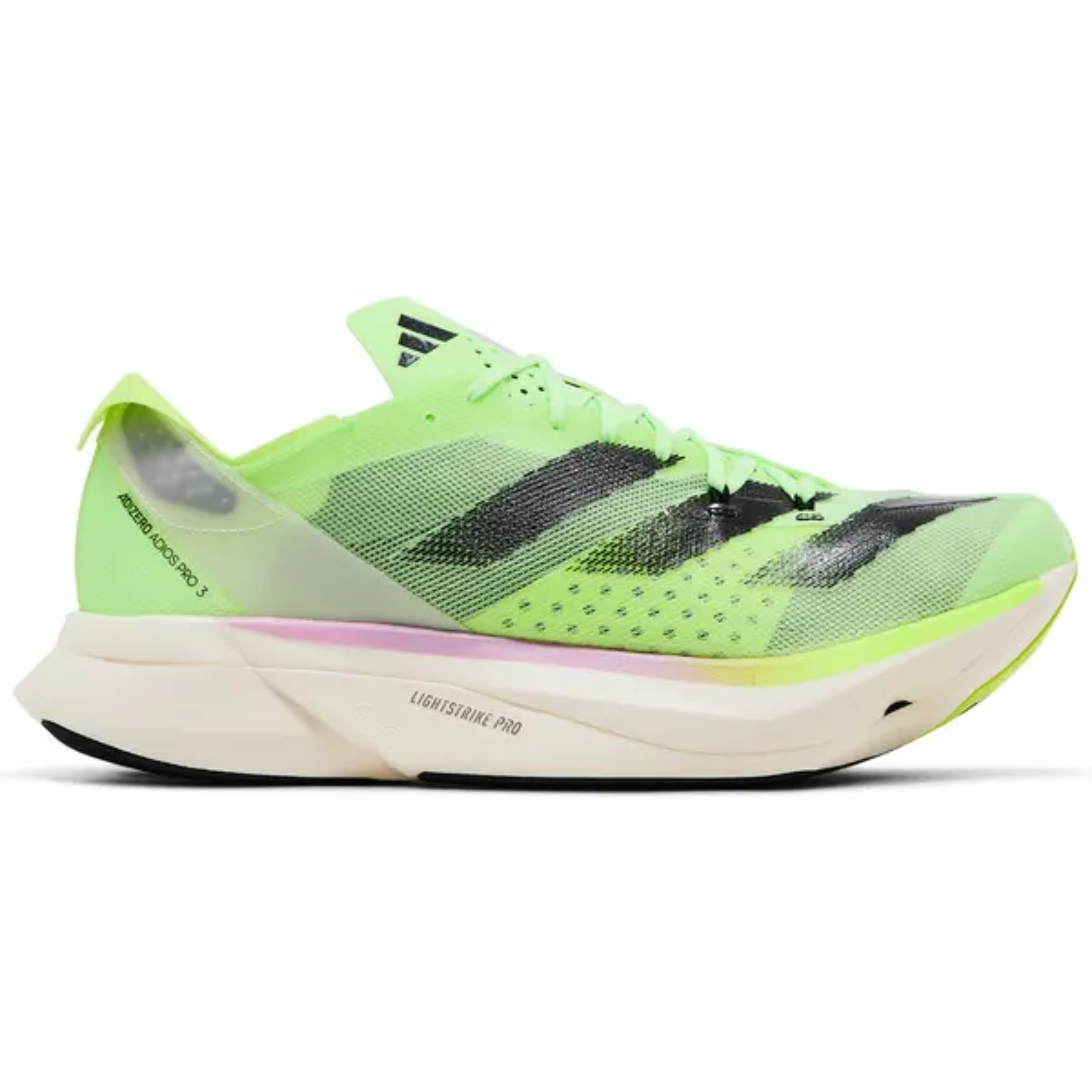 Adidas Men's 'Green Spark' Adizero Adios Pro 3, IG6445 (No Box)